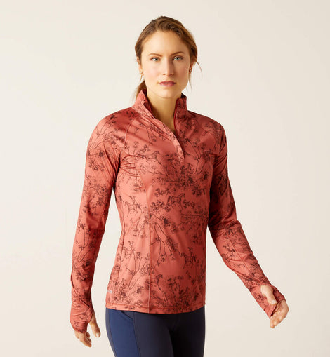 Ariat Ladies Lowell 1/4 Zip Baselayer