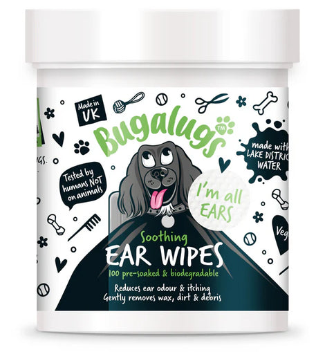 Bugalugs Soothing Ear Wipes 100pk