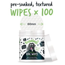 Bugalugs Soothing Ear Wipes 100pk