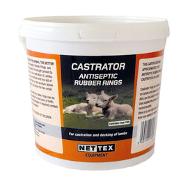 Nettex Castration Rings 100pk