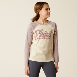 Ariat Pony Script Baseball T Shirt