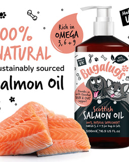 Bugalugs Scottish Salmon Oil 500ml