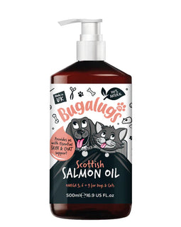 Bugalugs Scottish Salmon Oil 500ml