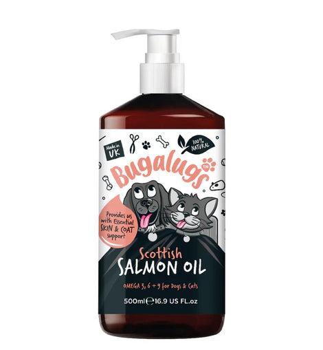 Bugalugs Scottish Salmon Oil 500ml