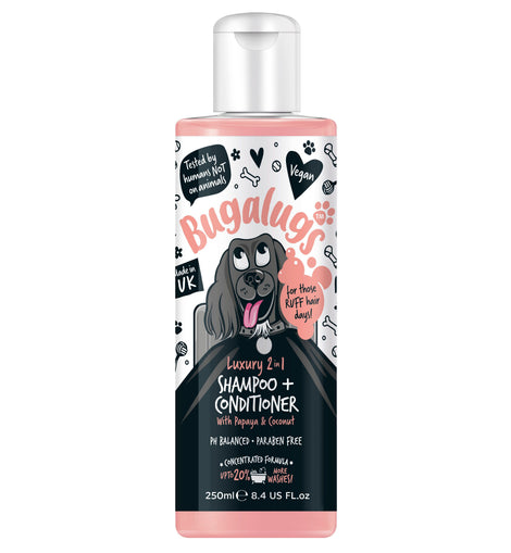 Bugalugs Luxury 2 in 1 Shampoo & Conditioner 250ml