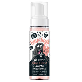 Bugalugs No Rinse Papaya &  Coconut Shampoo 200ml