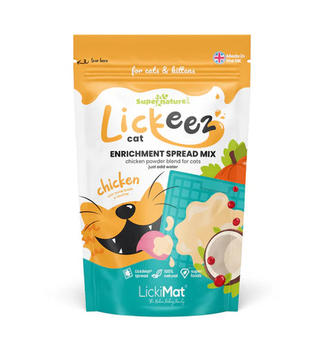 Supernature Lickeez Enrichment Spread For Cats 100g