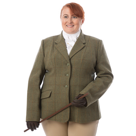 Equetech Claydon Ladies Tweed Jacket